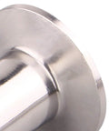 Stainless steel sanitary tri-clamp tube end fitting, 1 in tube OD, 304 finish.