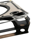 Close-up of Chevrolet LS engine gasket from hydraulic roller camshaft kit featuring high lift design and bolt-on setup.