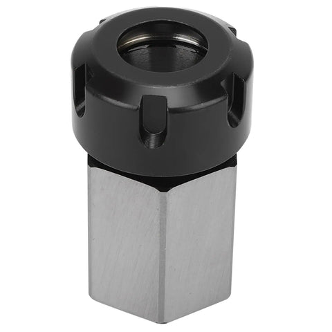 Hex Collet Chuck For CNC Lathe Tool Holder With Quick Clamp For Fast Setup And High Precision ER25 Size Carbon Steel