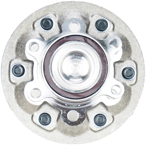 2-Pack Front Wheel Bearing Hub Assembly Kit For Chevy Colorado 2009-2012 And GMC Canyon 2009-2012, front view of hub assembly