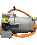 Top Shelf Remanufactured Electric AC Compressor For Chevy Bolt EV 2017 Through 2021 OEM Fit HVAC Replacement with connector and wires.