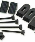 24 Piece M6 Clamp Kit Set For 3 Inch And 4 Inch Rotary Tables And Milling Tables With Epoxy Black Finish Rust Resistant Hardware