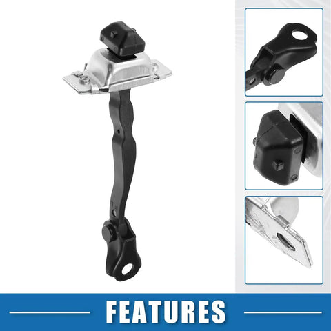 Nissan Altima Front Door Hinges With Multi Level Door Limiter, Heavy Duty Stop Strap For 2015 2016 2017 2018, 804309HP0A