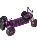 1/10 All Metal RC Car Chassis Frame Not Assembled Upgrade Parts For 94118 Purple Beefy Aluminum Frame With Enhanced Traction