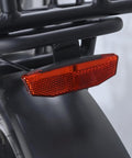 LED Bike Tail Light For Electric Bikes 6V 60V Waterproof Rear Light With 180 Degree Wide Beam attached under rear rack
