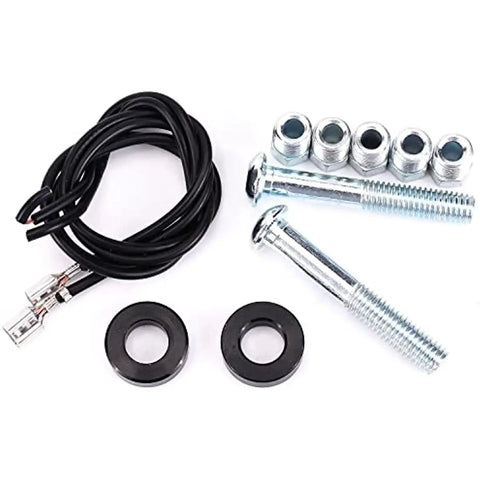 Slick Universal Brake Proportioning Valve Kit With Adjustable Knob And Mounting Bracket Stainless Lines Hot Swap Street Upgrade Rad Stopping Power For Muscle Cars And Trucks. Includes screws, washers, and wire.