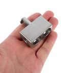 2 Pcs Premium Sonic Badass Car Audio Wire Reducer Dual Amp Input Adapter Aluminum Alloy compact size held in hand