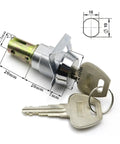 Top Tier Juzjutm Cabinet Lock For Game Machines Vending Toys School Gym Cases Heavy Duty Metal Hardware DIY MS540 1202 Clip Piece with keys