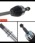 Heavy Duty Front Right Passenger Side CV Axle Shaft Assembly For Toyota RAV4 2013 2018 2.5L Gas FWD OEM Replacement 434100R090 close-up view