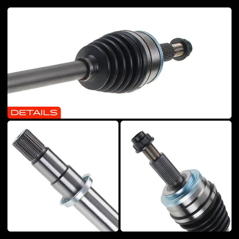 Heavy Duty Front Right Passenger Side CV Axle Shaft Assembly For Toyota RAV4 2013 2018 2.5L Gas FWD OEM Replacement 434100R090 close-up view