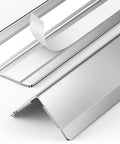 Hella Sick 4 Pack Stainless Steel Wall Corner Protectors Badass 304 Rust Proof Corner Guards with adhesive backing