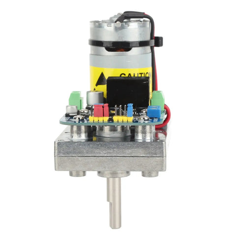 Heavy Duty Robot Servo Motor Delivering 180kg Cm Killer Torque 12V And 24V DC Power For RC Cars And Quadcopters front view with connectors.