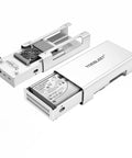 Grab This Top-Shelf Aluminum U.2 NVMe SSD Enclosure USB4 V2 Hooks Right Up To Thunderbolt 5 And 4 for easy data swaps.
