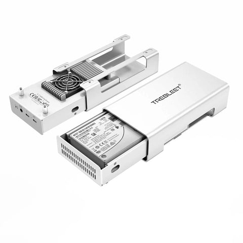 Grab This Top-Shelf Aluminum U.2 NVMe SSD Enclosure USB4 V2 Hooks Right Up To Thunderbolt 5 And 4 for easy data swaps.