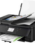 Wireless All In One Inkjet Printer Serving Straight Fire Photos And Rapid Text Docs With Smooth Phone Pairing showing printing and scanning functions.