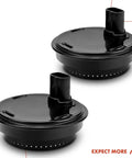 Set Of Two Rear ABS Wheel Speed Sensors For Toyota Camry Highlander Avalon Solara And Lexus ES Straight Swap Replacement With Plug Play Wiring For Reliable Daily Cruising.