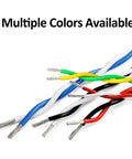 100 Ft Heavy Hitter Twisted Pair Wire Cable With Tinned Copper Cores And Fep Insulation 600V Rated in blue, green, red, black, white, yellow.