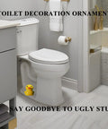 Sweet Ceramic Duck Toilet Bolt Covers For A Fresh Bath Swap Dope Screw Caps With Easy Install And Zero Fuss Upgrades Your Sanitary Hardware Today in bathroom next to toilet.