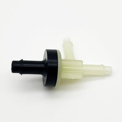 Black and white plastic Ford Econoline Air Pump Vacuum Check Valve Replacement For 08-14 E-150 E-250 E-350, Compatible With OEM D7OZ-19A563-A.