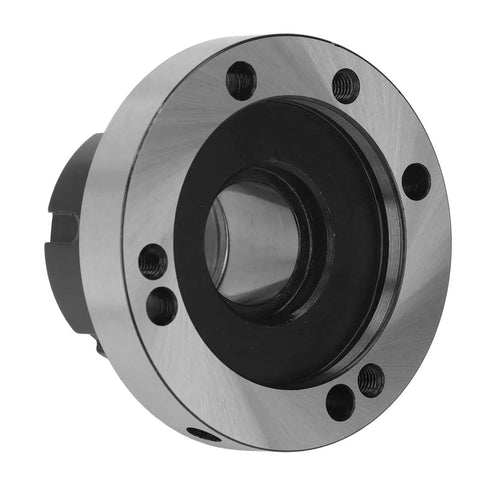 Dope 80mm Carbon Steel Collet Chuck Holder For CNC Milling Machines And Lathes With Super Secure Mounting Plus Precision Grip To Keep It Tight While You Work, showing detailed design with precision grip.