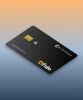 Fido2 Certified Multi Factor Auth Token Nfc Smart Card for passwordless login, showing chip and sleek design.