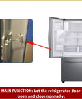 Fridge Door Divider Spring Replacement 2 Pack For Samsung Refrigerators Fits DA61 03230B Door Hinge And French Door Styles installed.