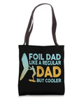 Retro Wing Foil Tote Bag For Wingsurfing And Wingboarding Fans Dope Foil Dad Inspired Vintage Style Carryall For Men