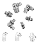 Top Notch 115 Piece Steel Zerk Grease Nipple Fittings Assortment Kit Featuring Straight And Angled M6 M8 M10 Sizes With Smart Spring Sealing for auto repair