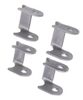 Beefy Shock Swing Arm Weld On Bracket Kit For Go Kart Quad Bike And ATV 4mm Mounting Brackets DIY Parts, steel alloy brackets