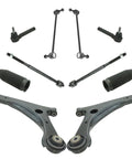 Rock Solid Front Steering And Suspension Overhaul Kit With Heavy Duty Control Arms And Ball Joints, includes control arms and joints.