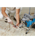 Pro Grade Airless Paint Sprayer With A Mean 3000 Psi Kick For Unthinned Latex Primers And Stains Quick Prime Suction Hose connection