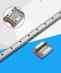 12mm Linear Rail With Mini Bearing Steel Rails And Slide Block Set For Small Equipment And Precision Measuring Gear 200mm