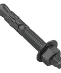 10 Pack 3/8x3 Inch Beefy Heavy Duty Wedge Anchors For Concrete And Cement Galvanized Carbon Steel Rust Resistant Fasteners