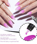 Airbrush Gel Nail Polish Starter Kit With 12 Vibrant High Pigment Colors Hema Free Non Acetone Quick Dry for smooth gradients