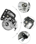 Front view of brake vacuum pump with mounting bracket for GM 1.4L-1.5L engines
