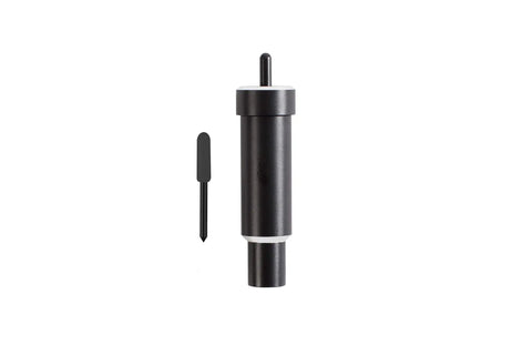 Deep Point Blade and Housing for Craft Cutting Machines With Deep Cut Capability Heavy Duty German Steel Blade That Slices Through Materials Up To One Point Five Millimeter Efficiently Handles Fifty Plus Materials For DIY Projects on white background
