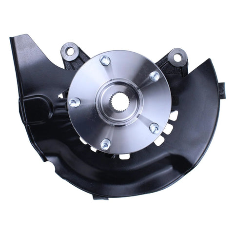 Front view of Front Left Steering Knuckle Wheel Hub Bearing Assembly For Toyota Camry Two Point Four L 2004 2005 2006 Replacement