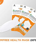 KF94 4 Layer Disposable Face Masks For Adults Large 20 Pack Made In Korea 100 Percent Certified By KFDA displayed with packaging