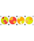 95mm PP Sealing Film Roll With Fruit Graphic Design For Sealing Machines, Generic Seal Film, 3,830 Cups Per Roll, Works With ET-99 Sealing Machine, Cutter Base A Required