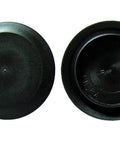 Hole Size Two And A Half Inch Flush Mount Hole Plug In Black Plastic Body For Sheet Metal With A Three Inch Head Diameter Pack Of Five