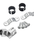 Ford Shift Tube Bushings And Shifter Clamps Kit with 905-107 905-110, bushings, brackets, and bolts visible