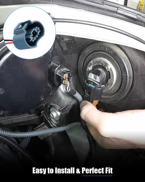 Installing Toyota RAV4 Headlight Bulb Cover Cap Replacement 81135-42520 8113542520 fits 2013-2016 rear back lamp cover