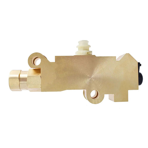 Badass Drum Brake Proportioning Valve Cast Solid With Quality Brass To Boost Stopping Power For Every Wheel, side view.