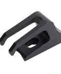 Aluminum Alloy Scooter Front Hook For M365 And Electric Scooters, Easy Carrying Attachment, black finish hook side view