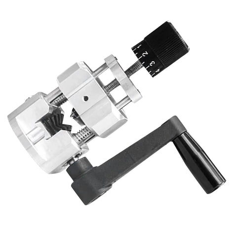 Jeanoko Wire Stripper Machine Manual Hand Crank Electrician Tool Lightweight Aluminum Alloy Cable Cutter for precise cutting and repair.