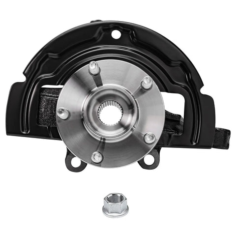 Plug-and-Play Front Right Steering Knuckle and Wheel Hub Bearing Assembly For 2002-2006 Nissan Altima And 2004-2008 Maxima Replacement.
