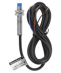 M8 Inductive Proximity Sensor Switch Non Shield Type LJ8A3-2-Z/AX-DC5V With 2mm Detection showing 8mm mount and 120cm cable