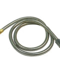 Coiled Chrome Plumbing Hose R45158 For DIY Home Repairs And Replacements Durable Supply Line For Kitchen And Bath Fixtures Rough Plumbing