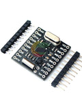 Two Channel Time-To-Digital Converter Ultrasonic Flow Sensor Module with pin headers, ideal for precision flow readouts.