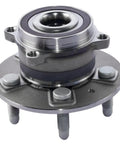 Straight Up Reliability Wheel Hub And Bearing Assembly Front Or Rear, detailed view showing robust metal design and bolt fittings.